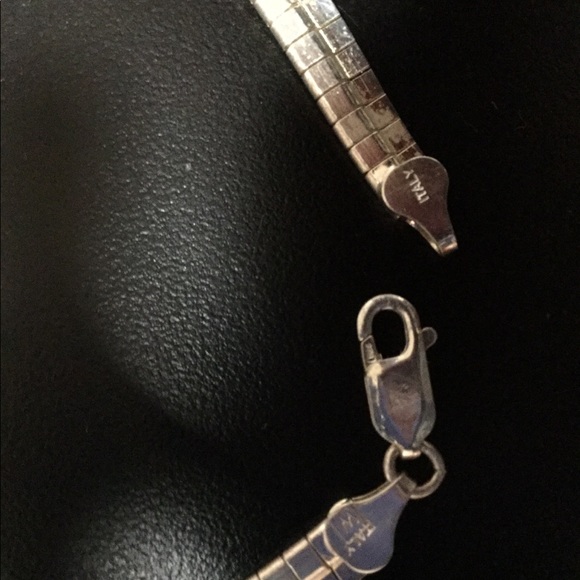 Vintage sterling silver choker 16” - Picture 4 of 11